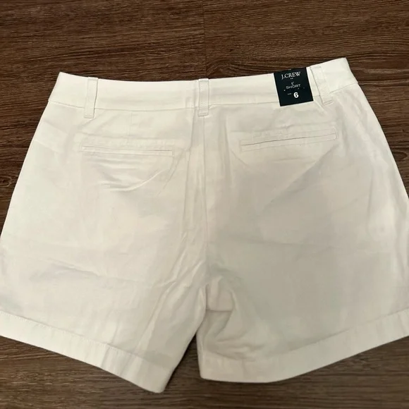 J. Crew White Shorts Classic Casual Style - Picture 2 of 4